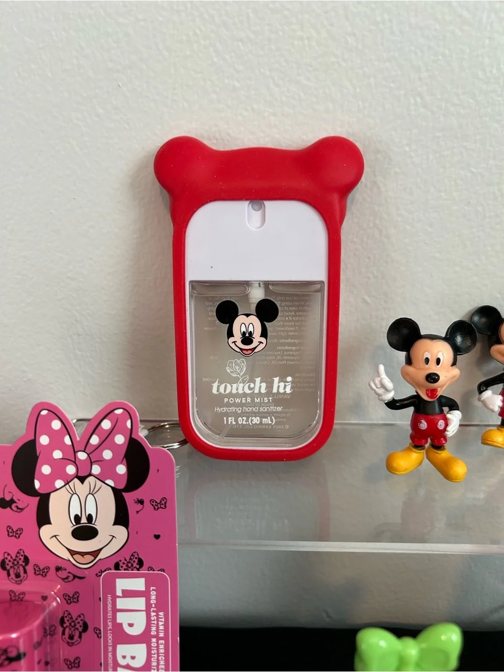 Mickey Mouse Kids Pink and Red Lip Balm & Accessories Set